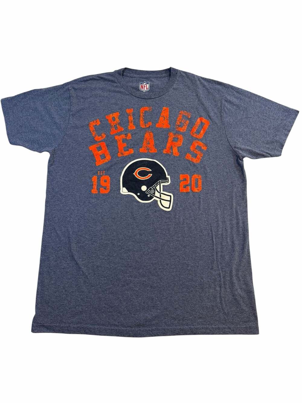 NFL Team Apparel Chicago Bears Graphic T-Shirt Size XL